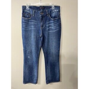 Seven7 For All Mankind Stylish Dark Wash Flare Bootcut Jeans Size 8